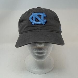 UNC Tar Heels Hat Zephyr Adjustable Gray W/Blue Logo Univ Of North Carolina